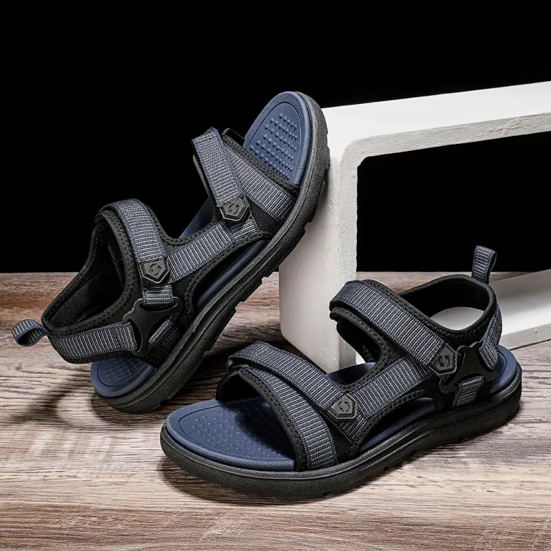 Men Summer Sandals for Men Leisure Beach Sandals Male Summer Shoes Lightweight Outdoor Casual Shoes