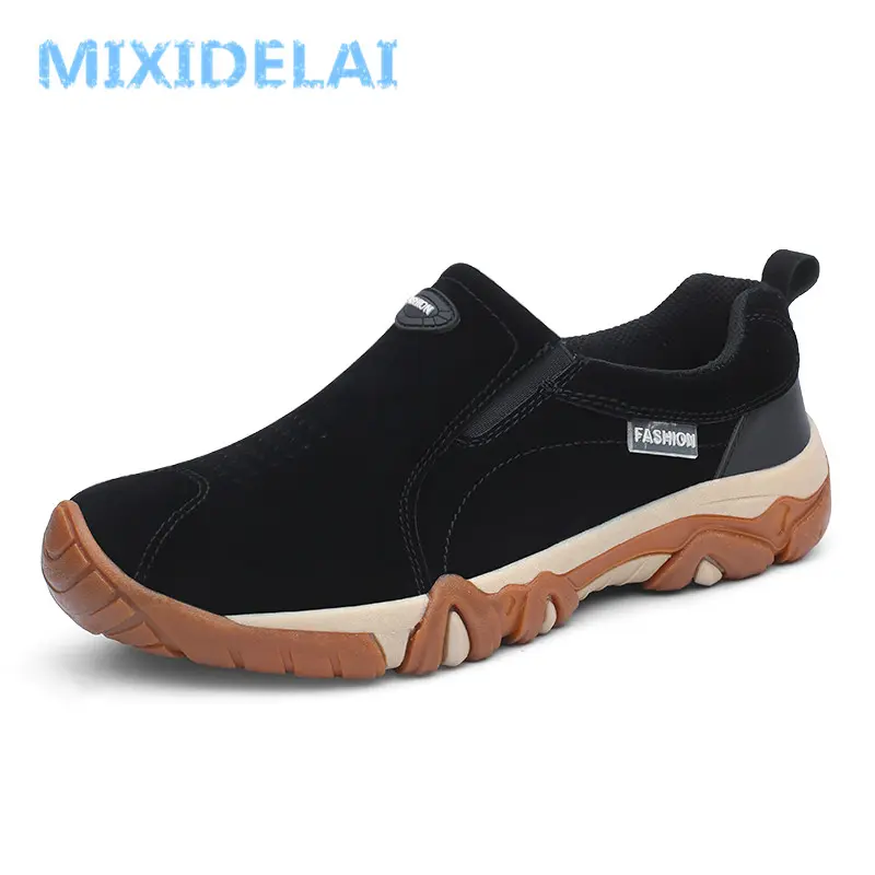MIXIDELAI 2024 Spring Autumn Men's Casual Shoes Outdoor Loafers Sneakers For Men Shoes Male Footwear Walking Comfortable Slip-On