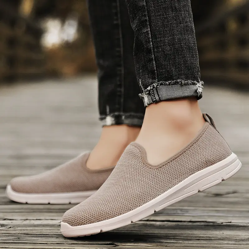 Spring/Summer Fashion Men's Shoes Casual Lightweight Sneakers Men Breathable Mesh Walking Shoes Large Size Men's Outdoor Shoes