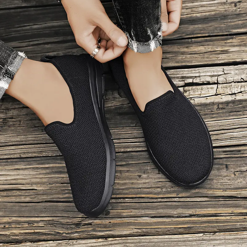 Spring/Summer Fashion Men's Shoes Casual Lightweight Sneakers Men Breathable Mesh Walking Shoes Large Size Men's Outdoor Shoes