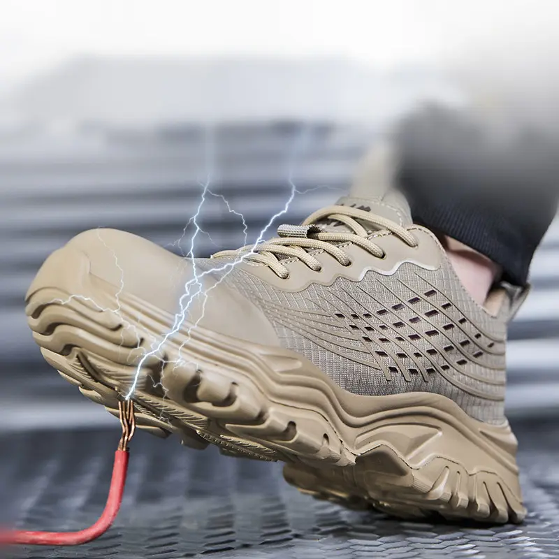 Construction Site Shoes insulated 6kV electrical Shoes Work Boots Safety Shoes Men Anti-smash Anti puncture Indestructible shoes