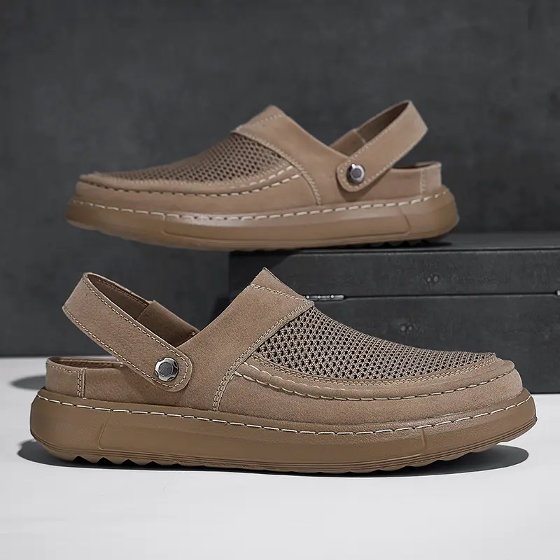 Sandals Men's Summer Casual Shoes Outdoor Hiking Breathable Beach Shoes Fashion Designer Lightweight Sports Slippers Sneakers