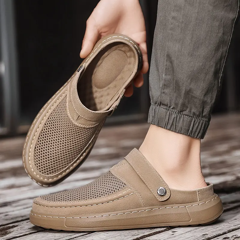 Sandals Men's Summer Casual Shoes Outdoor Hiking Breathable Beach Shoes Fashion Designer Lightweight Sports Slippers Sneakers