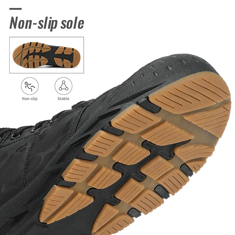 Men Waterproof Ankle Boots Winter Warm Plush Snow Boots Men Outdoor Sneakers Work Boots Male Rubber Winter Men's Boots Big Size