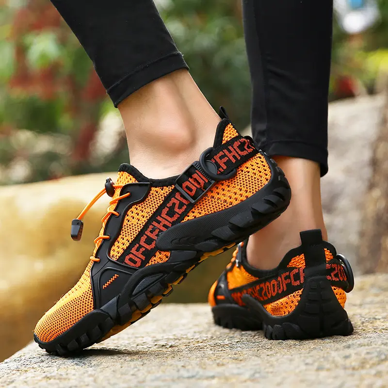 Men's Casual Shoes Summer Breathable Mesh Sneakers Rubber Sole Non-Slip Men's Walking Shoes Outdoor Fashion Men Shoes Size 36-47
