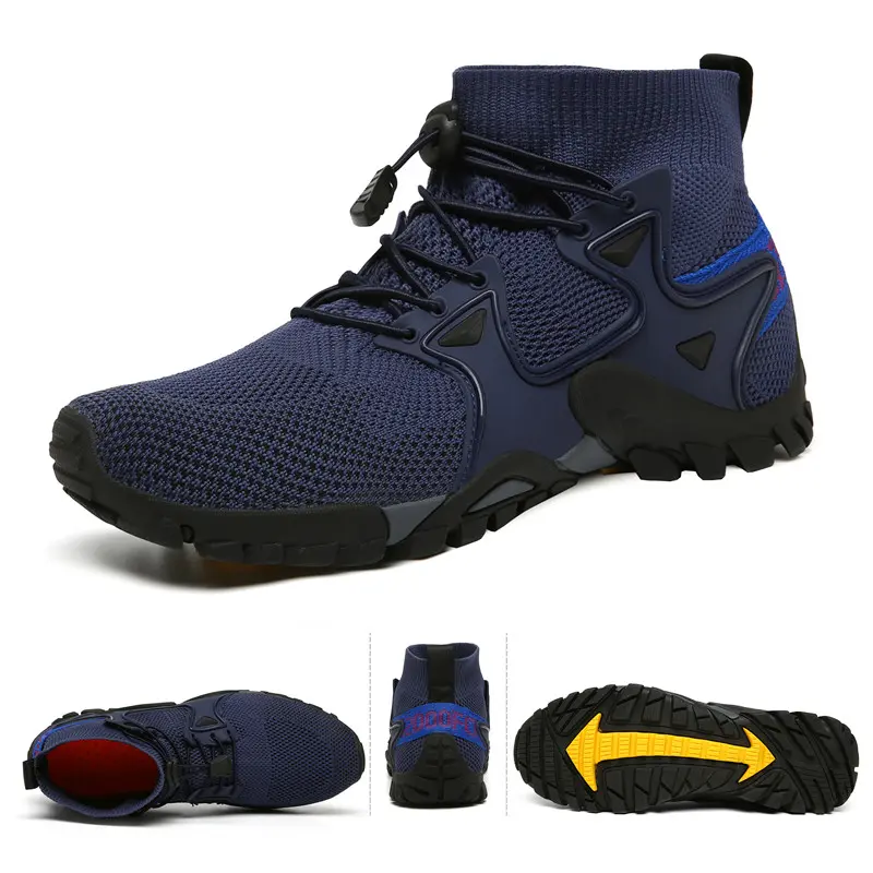 Summer Men's Casual Shoes Mesh Breathable Men's Sneakers Outdoor Slip-On Men's Shoes Lightweight Men's Wading Shoes Hot Sale