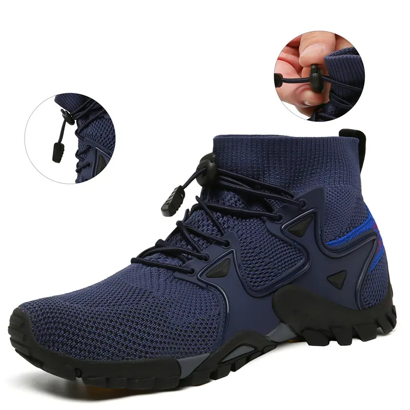 Summer Men's Casual Shoes Mesh Breathable Men's Sneakers Outdoor Slip-On Men's Shoes Lightweight Men's Wading Shoes Hot Sale