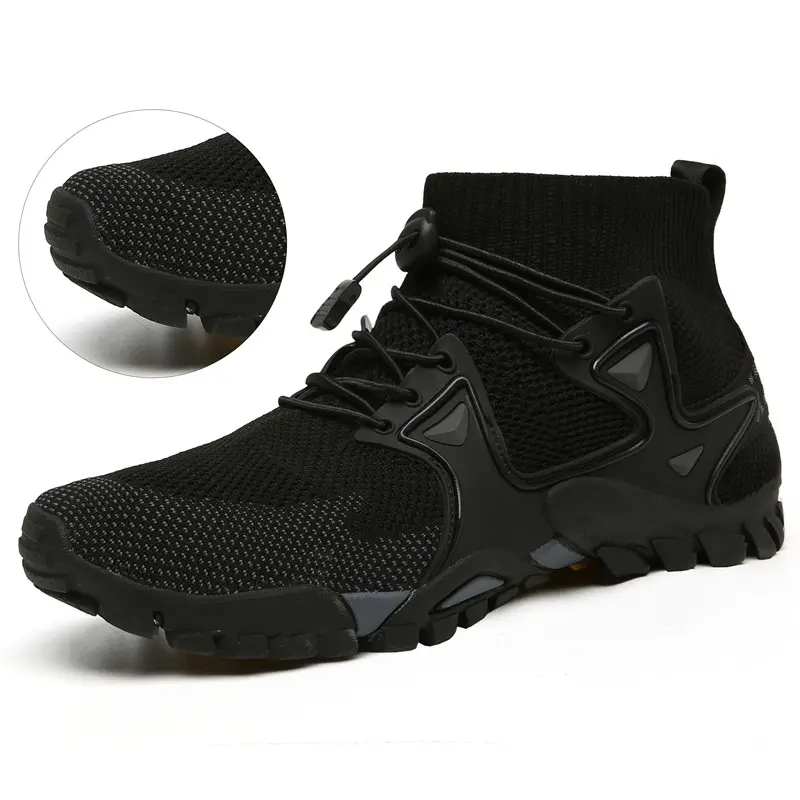 Summer Men's Casual Shoes Mesh Breathable Men's Sneakers Outdoor Slip-On Men's Shoes Lightweight Men's Wading Shoes Hot Sale