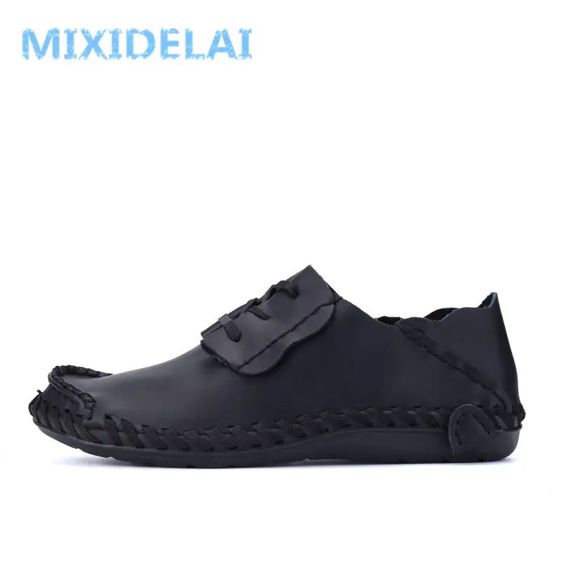 Men Leather Shoes Casual 2025 Autumn Fashion Shoes For Men Designer Shoes Casual Breathable Big Size Mens Shoes Comfort Loafers