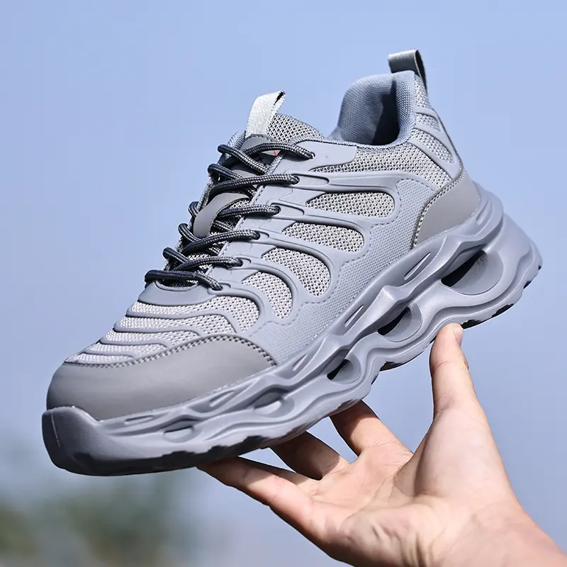 Fashion Sneakers Safety Shoes Men Lightweight comfort Protection Shoes Work Sneakers Puncture-Proof Security Steel toe shoes