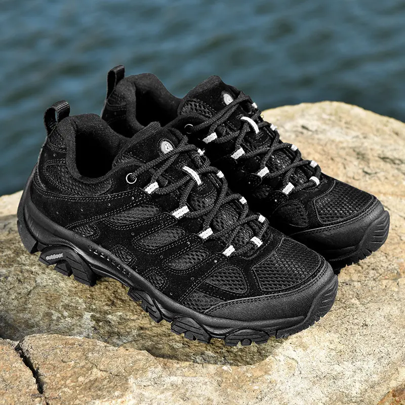 Men Breathable Sneakers Spring/Summer Shoes Fashion Shoes For Men Lightweight Climbing Hiking Shoes Outdoor Walking Casual Shoes