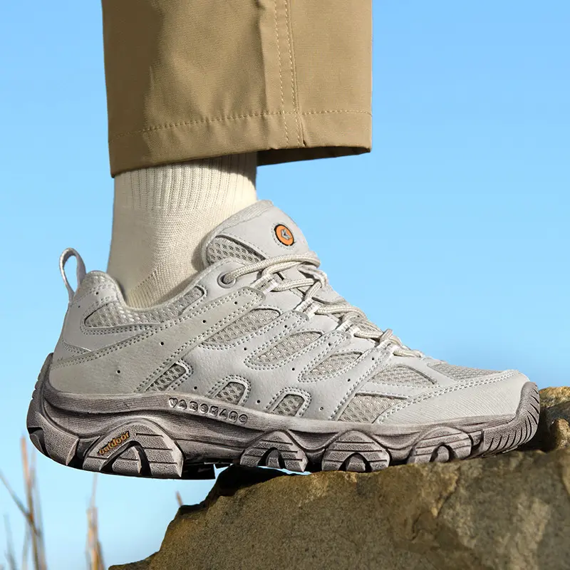 Men Breathable Sneakers Spring/Summer Shoes Fashion Shoes For Men Lightweight Climbing Hiking Shoes Outdoor Walking Casual Shoes