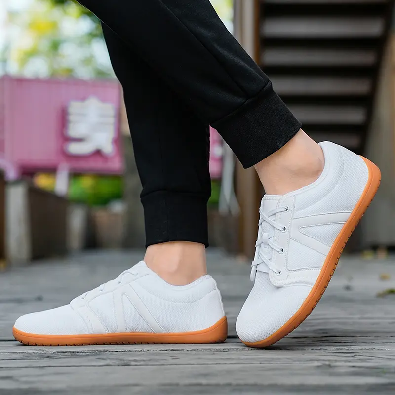 Men Summer Wide Toe Loafers Mesh Casual Shoes Breathable Men's Sneakers Fashion Male Outdoor Walking Rubber Flats Driving Shoes