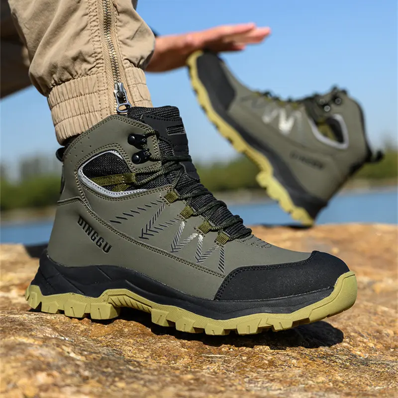 Male Anti static Work Boots Anti-smash Safety Shoes Men Anti puncture Steel Toe shoes Protection Indestructible shoes Non-slip