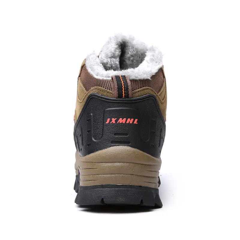 MIXIDELAI 2024 New Big Size Men Boots for Men Winter Snow Boots Warm Fur&Plush Lace Up High Top Fashion Men Shoes Sneakers Boots