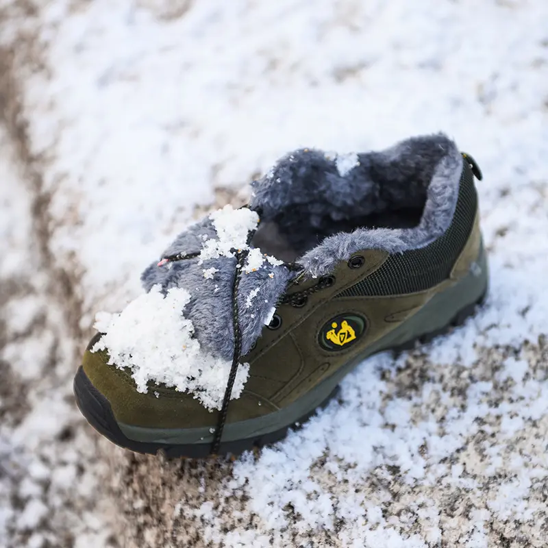 MIXIDELAI Brand Winter Shoes Men Big Size 38-48 Super Warm Men's Boots Sneakers Ankle Warm Plush Snow Boots For Man Footwear