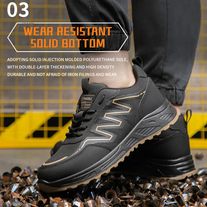 Breathable Safety Shoes Men Summer Work Shoes Puncture-Proof Composite toe Security Sneakers 6kv insulating shoes Protection