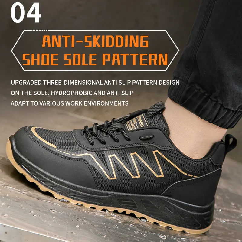 Breathable Safety Shoes Men Summer Work Shoes Puncture-Proof Composite toe Security Sneakers 6kv insulating shoes Protection