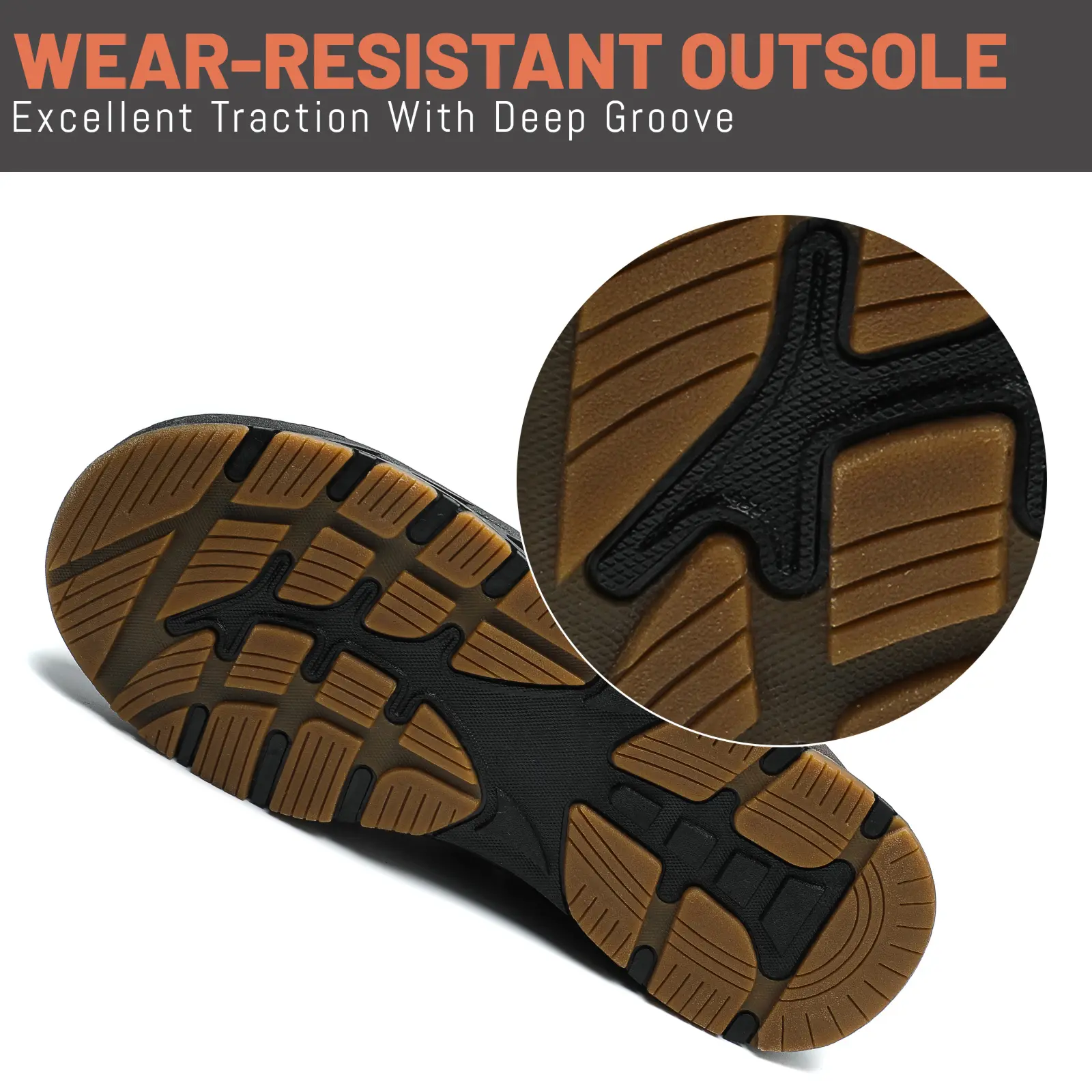Winter Men's Boots Plush Warm Men Snow Boots Plus Size Waterproof Boots Outdoor Comfortable Men Ankle Boots Winter Men Sneakers