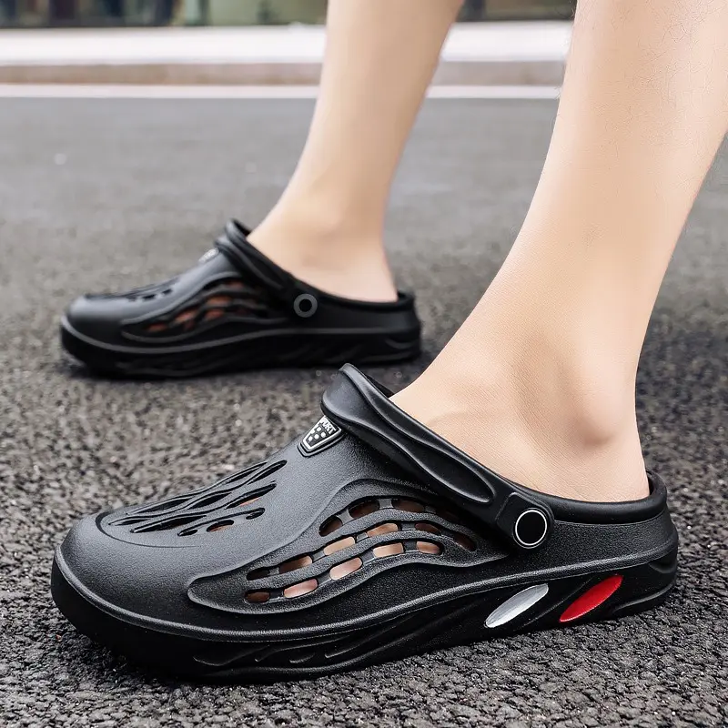 Unisex Sandals Fashion Beach Sandals Thick Sole Women Slippers Waterproof Anti-Slip Sandals Summer Lightweight Men Flip Flops