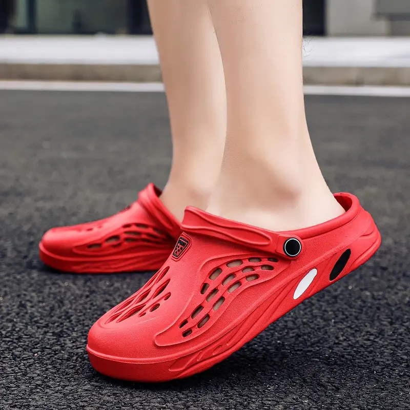 Unisex Sandals Fashion Beach Sandals Thick Sole Women Slippers Waterproof Anti-Slip Sandals Summer Lightweight Men Flip Flops
