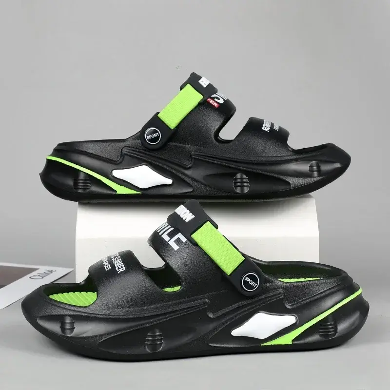 Men's Sandals Platform Slippers Men Outdoor Casual Shoes Comfortable EVA Soft Garden Shoes Women Fashion Beach Sandals Sandały