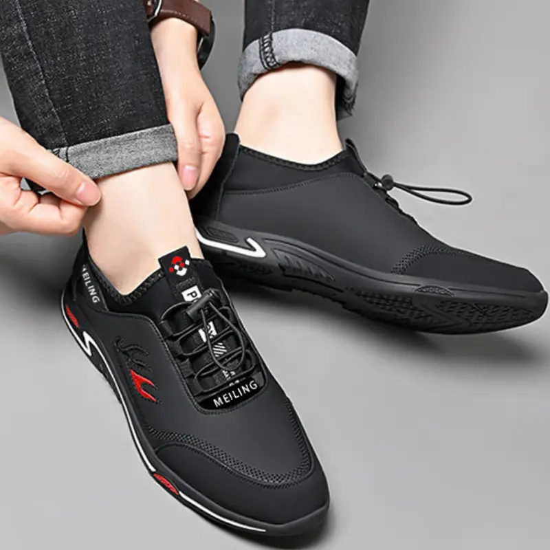Lightweight Men Loafers Soft Sole Casual Shoes Fashion Shallow Sneakers Outdoor Men Driving Shoes Breathable Slip on Male Flats