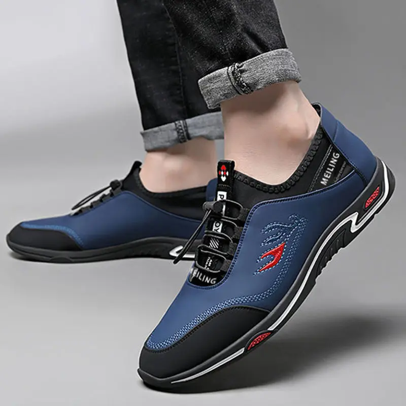 Lightweight Men Loafers Soft Sole Casual Shoes Fashion Shallow Sneakers Outdoor Men Driving Shoes Breathable Slip on Male Flats