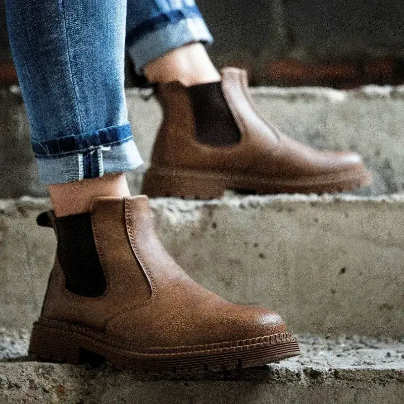 Men's Safety Boots Waterproof Work Shoes Male Indestructible Safety Shoes Anti-smash Steel Toe Shoes Puncture-Proof Sneakers 안전화