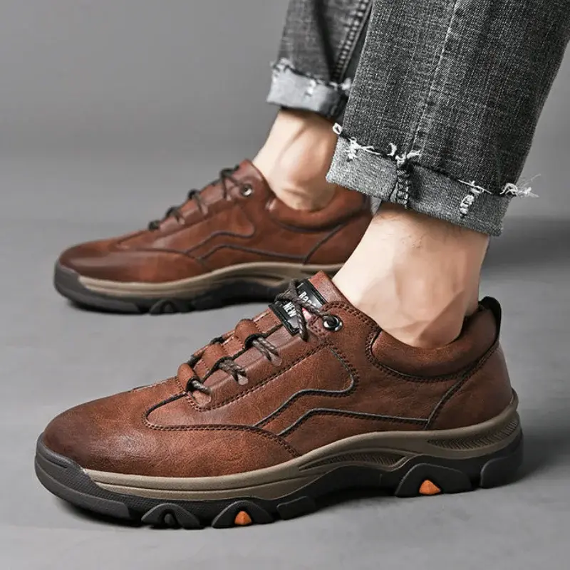 Men's Casual Shoes Outdoor Sneakers Men Retro Leisure Business Shoes Non Slip Comfortable Sports Walking Shoe Tênis Masculino