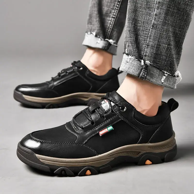 Men's Casual Shoes Outdoor Sneakers Men Retro Leisure Business Shoes Non Slip Comfortable Sports Walking Shoe Tênis Masculino