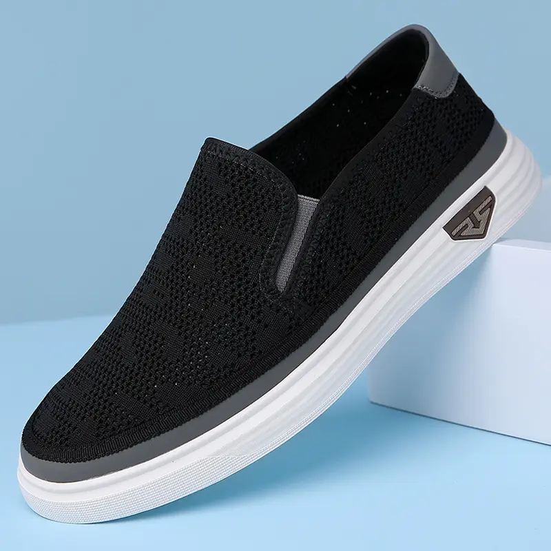 Men's Handmade Leather Shoes Luxury Casual Shoes White Male Loafers Moccasins Office Formal Flats Outdoor Slip on Shoes for Men