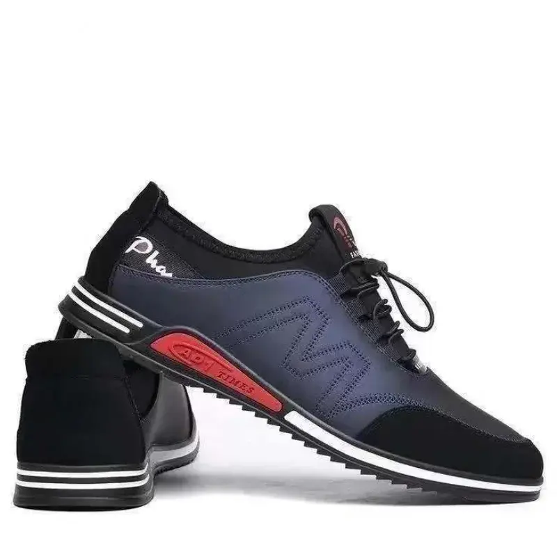Men's Casual Shoes Soft Soled Sneakers Business Leather Shoes New Men Fashion Lightweight Flats Comfortable Non Slip Sports Shoe