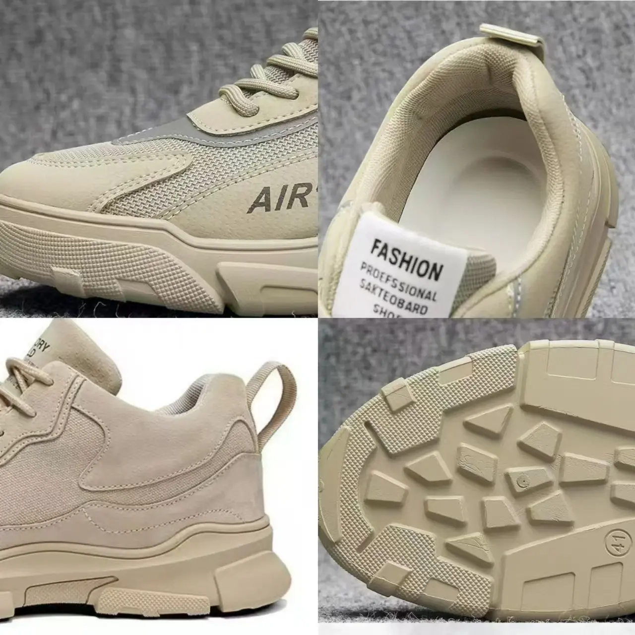 Men's Shoes Breathable Running Shoes New Platform Mesh Casual Shoes Men Autumn Luxury Lace-up Board Shoe Comfortable Tennis Shoe