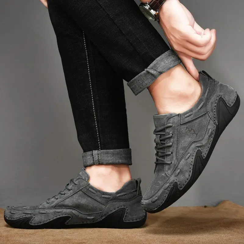 Men's Casual Shoes Suede Sneakers Luxury Outdoor Moccasins Breathable Shoes Casual Men Driving Shoes Handmade Plus Size Loafers