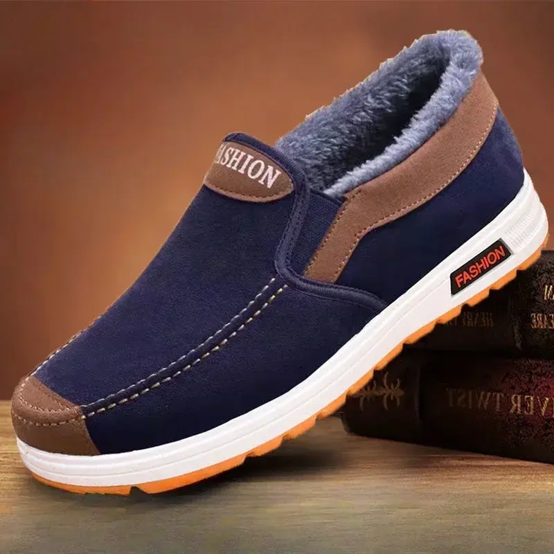 Plus Size Men's Casual Shoes Lightweight Sneakers Comfortable Walking Shoes Slip on Vintage Flats Men Shoe Zapatillas Informales