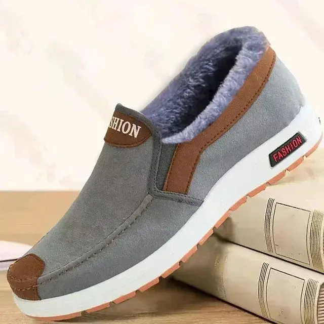 Plus Size Men's Casual Shoes Lightweight Sneakers Comfortable Walking Shoes Slip on Vintage Flats Men Shoe Zapatillas Informales