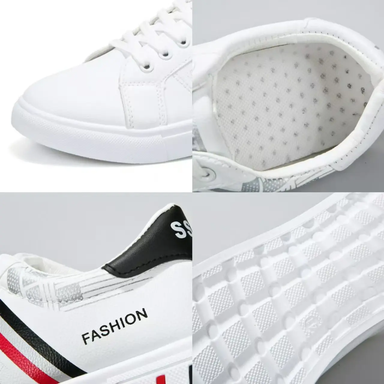 Men's Sneakers White Casual Shoes Breathable Men Shoes Autumn Outdoor Lightweight Flats Fashion Vulcanized Shoes Tenis Masculino