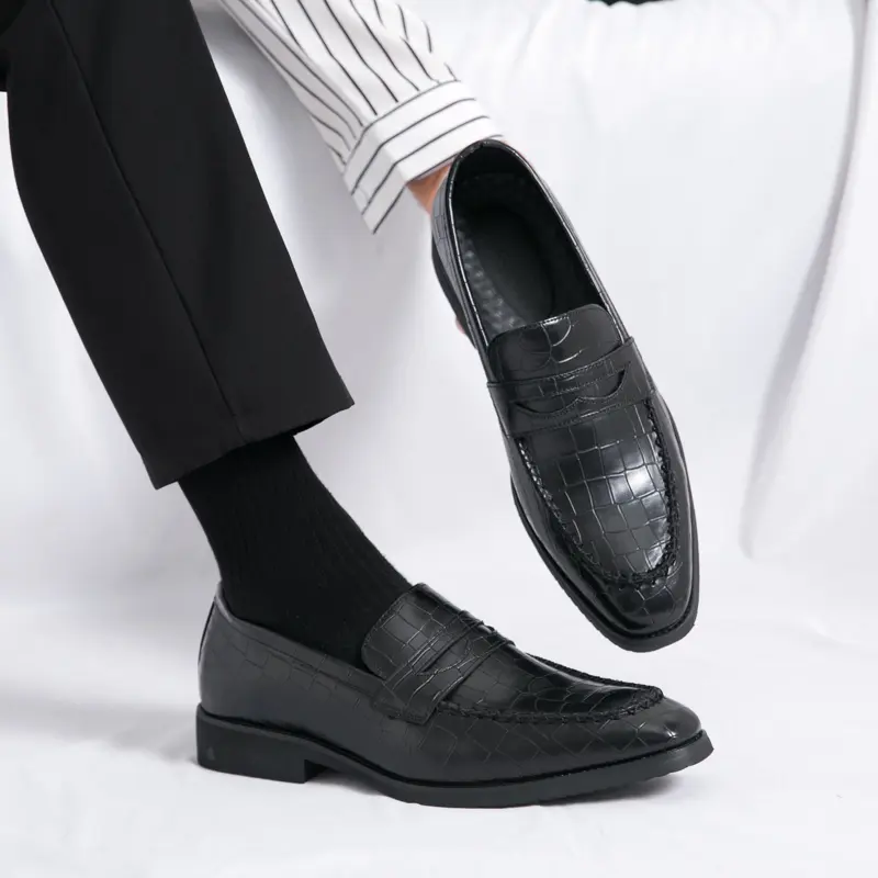 Leather Shoes Casual Business Shoes for Men Dress Tenis De Hombre Moccasins Mokasin Tenis Caballero Designer