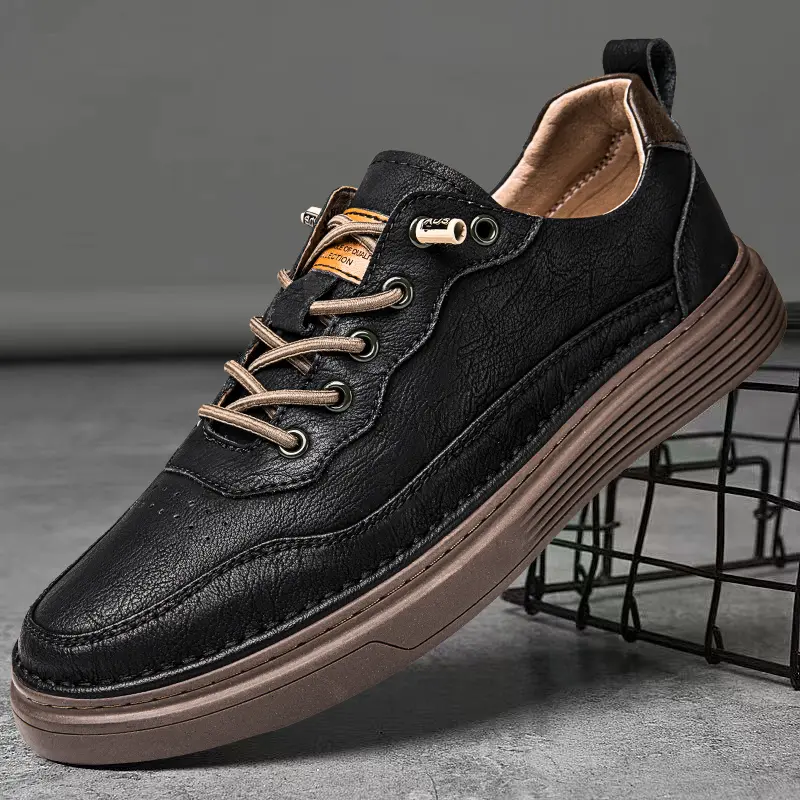 Leather Shoes Casual Business Shoes for Men Dress Tenis De Hombre Moccasins Mokasin Tenis Caballero Designer