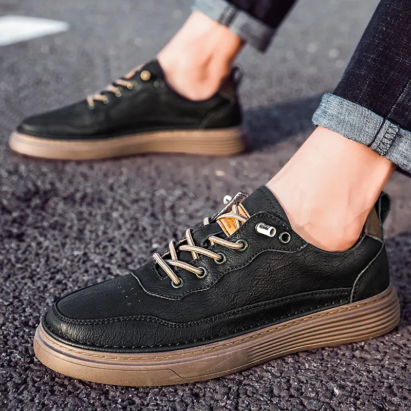Leather Shoes Casual Business Shoes for Men Dress Tenis De Hombre Moccasins Mokasin Tenis Caballero Designer