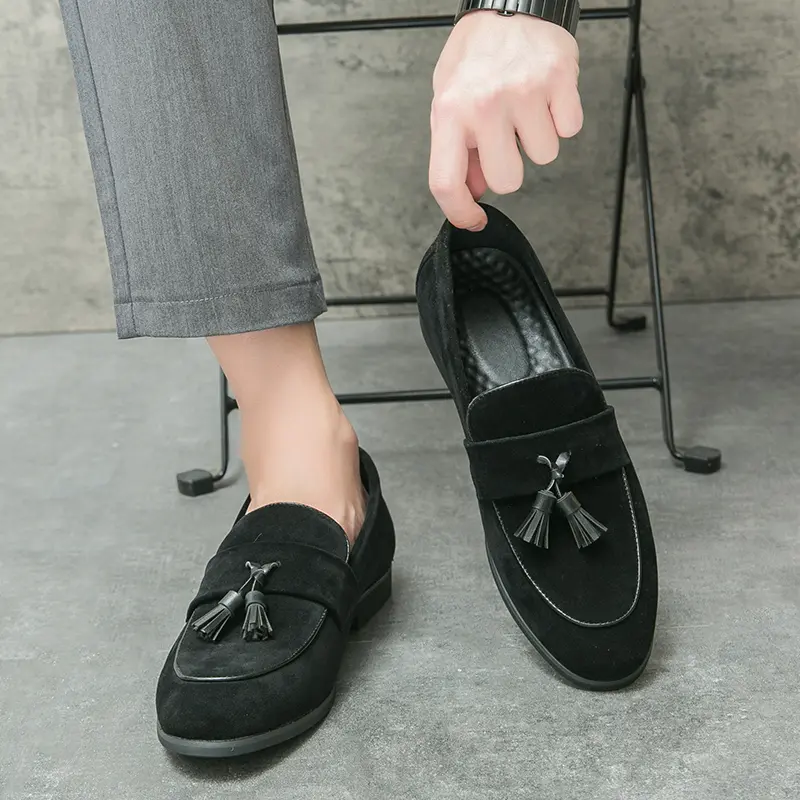 Leather Shoes Casual Business Shoes for Men Dress Tenis De Hombre Moccasins Mokasin Tenis Caballero Designer sneakers