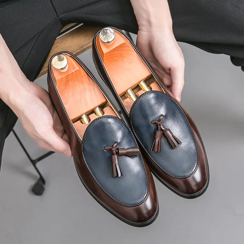 Leather Shoes Casual Business Shoes for Men Dress Tenis De Hombre Moccasins Mokasin Tenis Caballero Designer sneakers