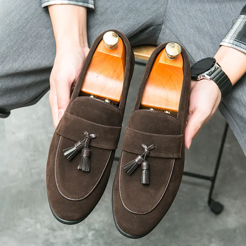 Leather Shoes Casual Business Shoes for Men Dress Tenis De Hombre Moccasins Mokasin Tenis Caballero Designer sneakers