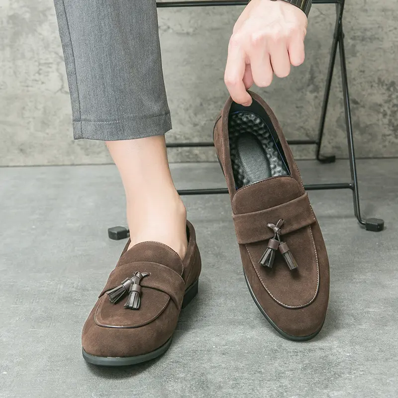 Leather Shoes Casual Business Shoes for Men Dress Tenis De Hombre Moccasins Mokasin Tenis Caballero Designer sneakers