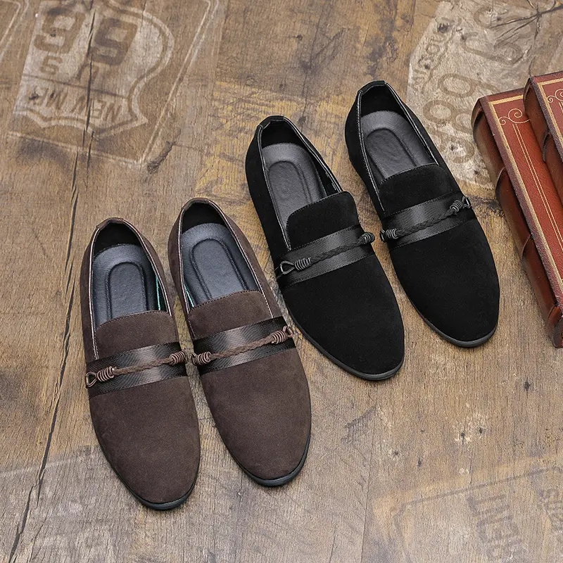 Leather Shoes Casual Business Shoes for Men Dress Tenis De Hombre Moccasins Mokasin Tenis Caballero Designer