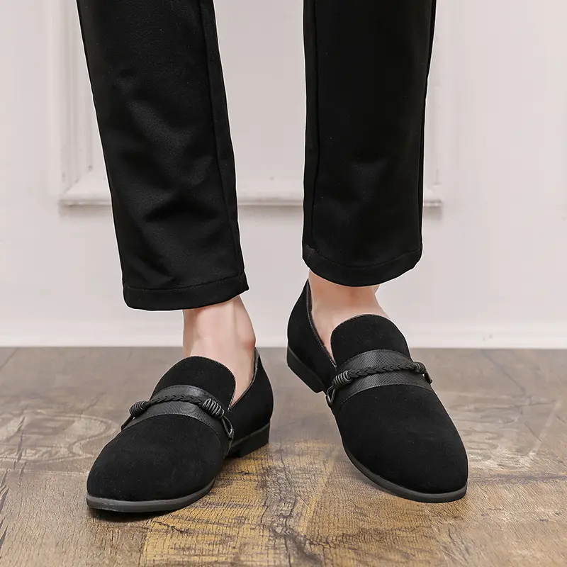 Leather Shoes Casual Business Shoes for Men Dress Tenis De Hombre Moccasins Mokasin Tenis Caballero Designer