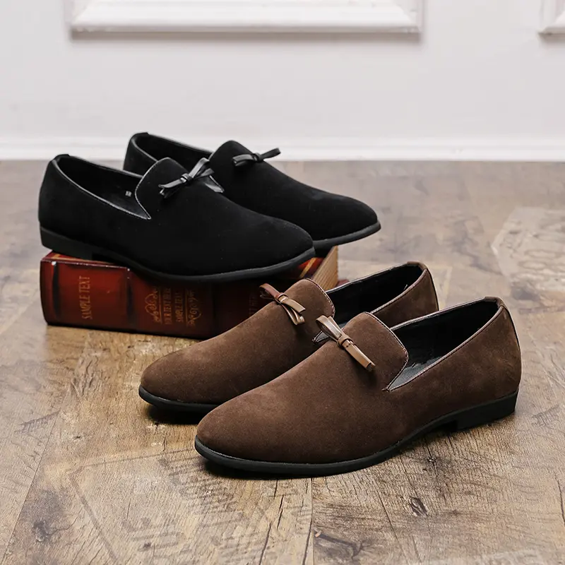 Leather Shoes Casual Business Shoes for Men Dress Tenis De Hombre Moccasins Mokasin Tenis Caballero Designer