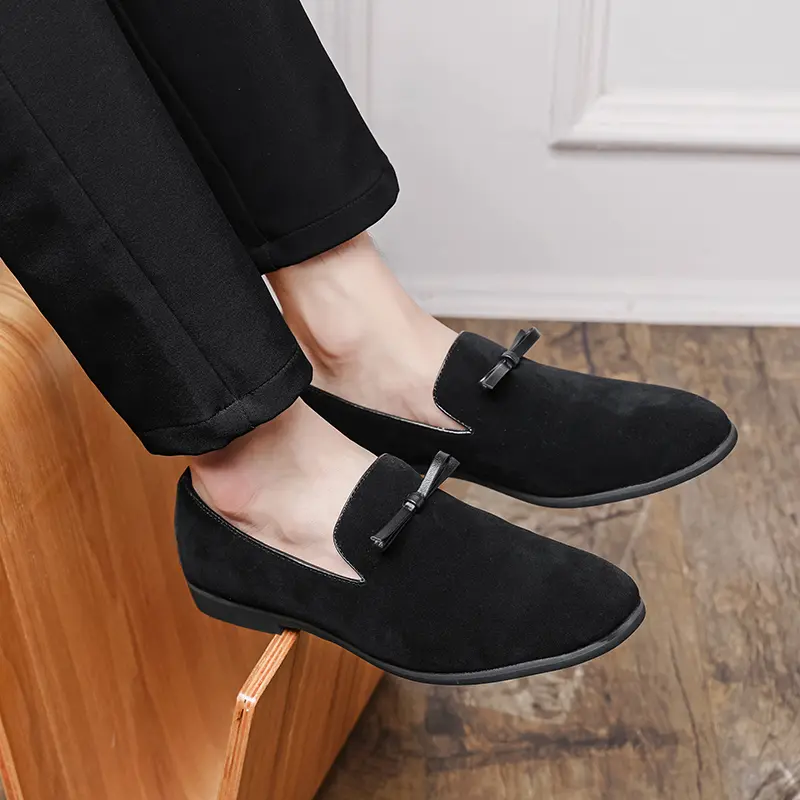 Leather Shoes Casual Business Shoes for Men Dress Tenis De Hombre Moccasins Mokasin Tenis Caballero Designer