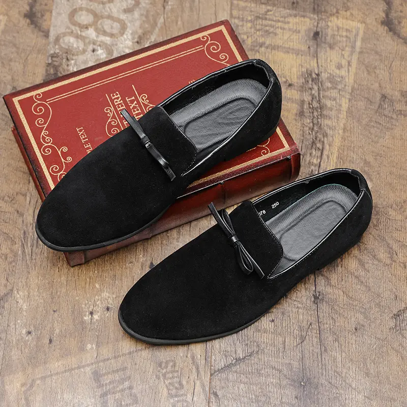 Leather Shoes Casual Business Shoes for Men Dress Tenis De Hombre Moccasins Mokasin Tenis Caballero Designer